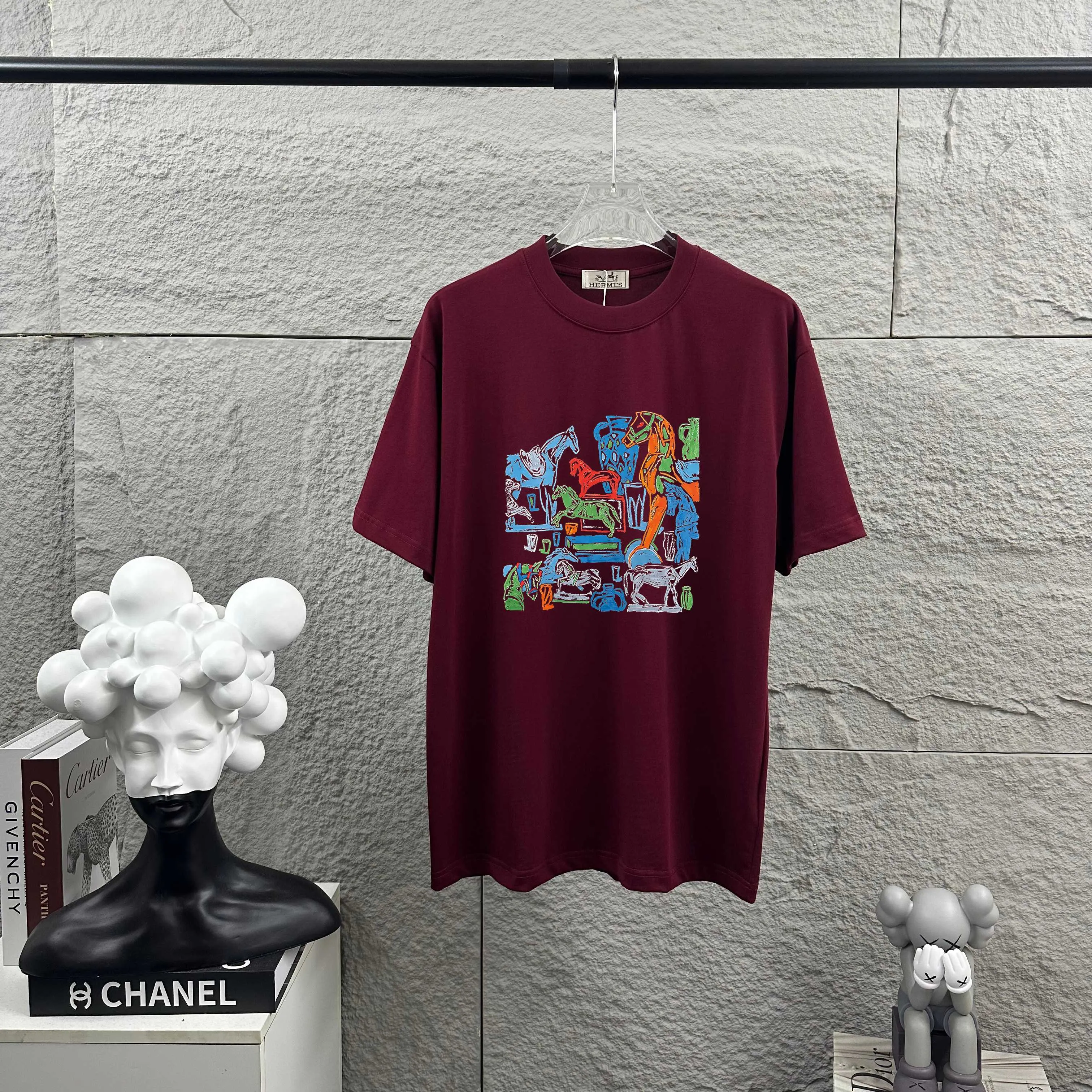 Herme* * 2026 New Arrival Classic T Same Style ：Black White Red Size： S （90-130 ） M （120-150 ） L （140-165 ） XL （160-180 ） XXL （180-210 ）